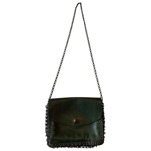 🔥 Rare Japanese Limi Feu crossbody bag metal eyelets - Picture 5 of 14